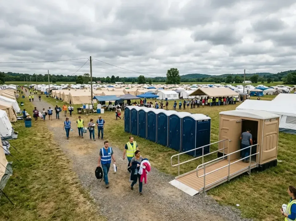disaster-relief-camp-restrooms-010 — frequently asked questions, Dumpster & Portable Bathrooms Rental in North Kingsville, OH